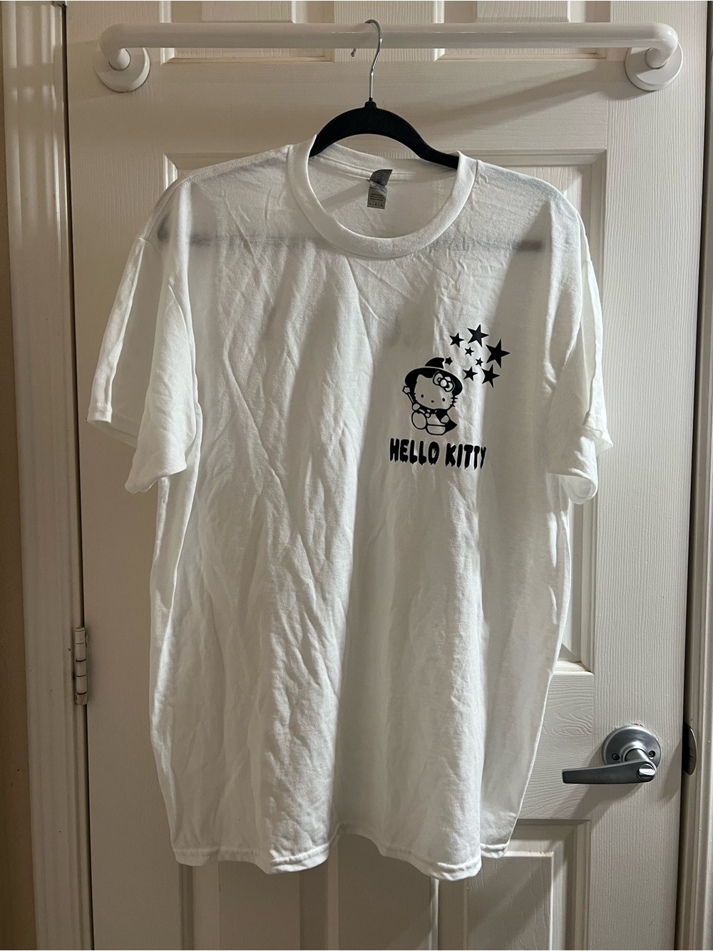 Hello Kitty White Short Sleeve Graphic Tee